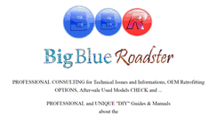 Desktop Screenshot of bigblueroadster.net